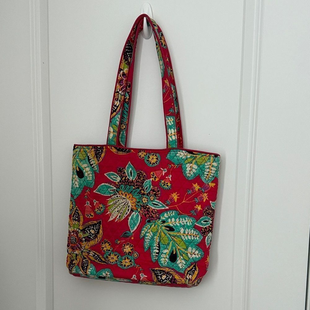 Vera Bradley Multicolor Floral Tote - Picture 2 of 2